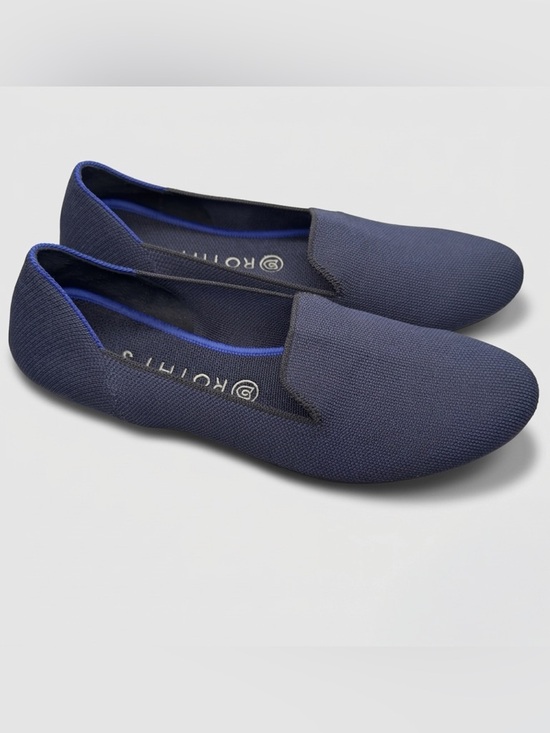Rothy's Shoes - Rothys The Loafer Navy Blue 10.5 Slip On Flats Womens Comfort Shoes